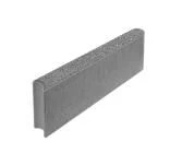 Купить бордюры БРШ.50.20.8 гладкий серый от производителя - «Поревит»