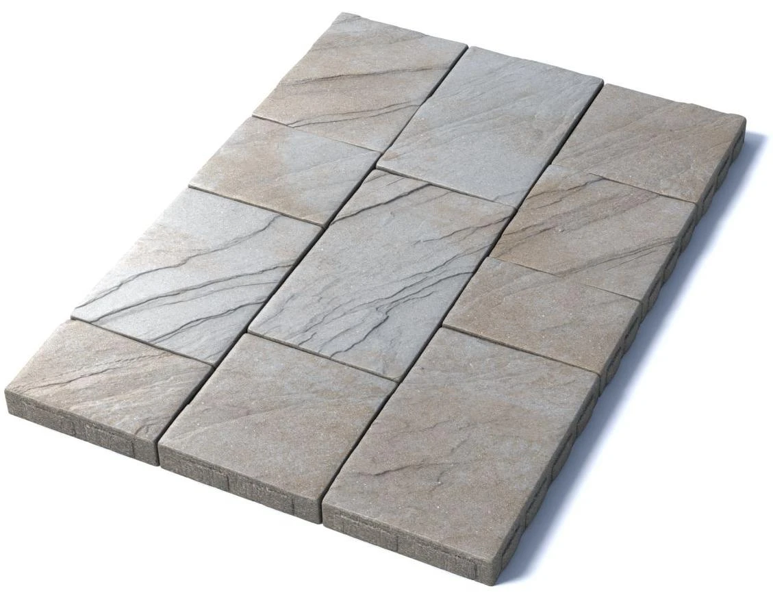 Тротуарная плитка Литос, 60 мм, Степняк