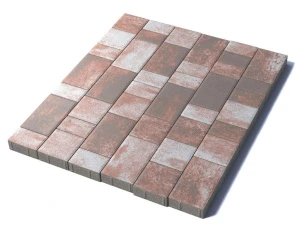 Тротуарная плитка Старый город, 40 мм, Клен