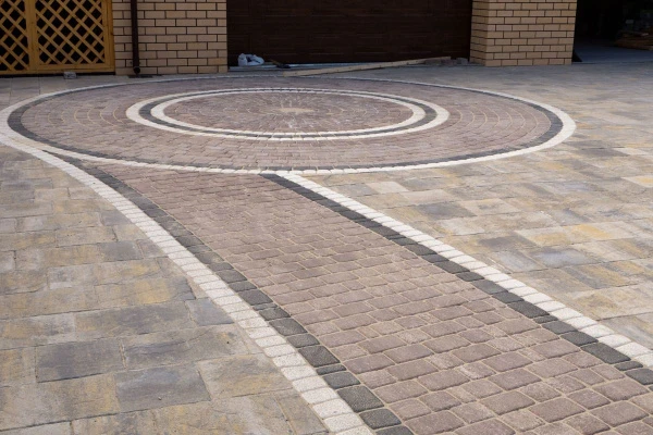 Мощение в п. Зубарево