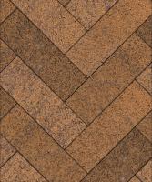 Тротуарная плитка Паркет 600х200х80 мм, Арабская ночь