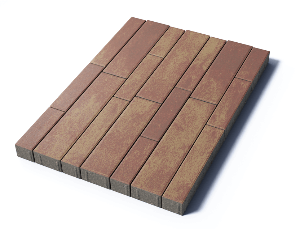 Тротуарная плитка Табула, 80 мм, Осень