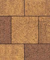 Тротуарная плитка Квадрат 500х500х60 мм, гранит, Осень Тротуарная плитка Квадрат 500х500х60 мм, гранит, Осень