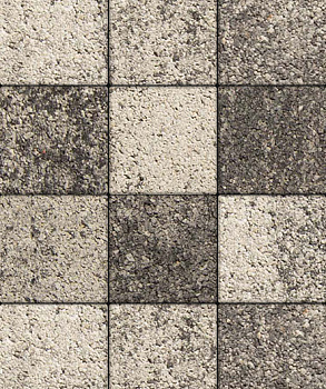 Тротуарная плитка Квадрат 300х300х60 мм, Антрацит Тротуарная плитка Квадрат 300х300х60 мм, Антрацит