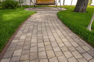 Купите квадратную тротуарную плитку Б.3.А.6 гранит н/м листопад «Поревит»