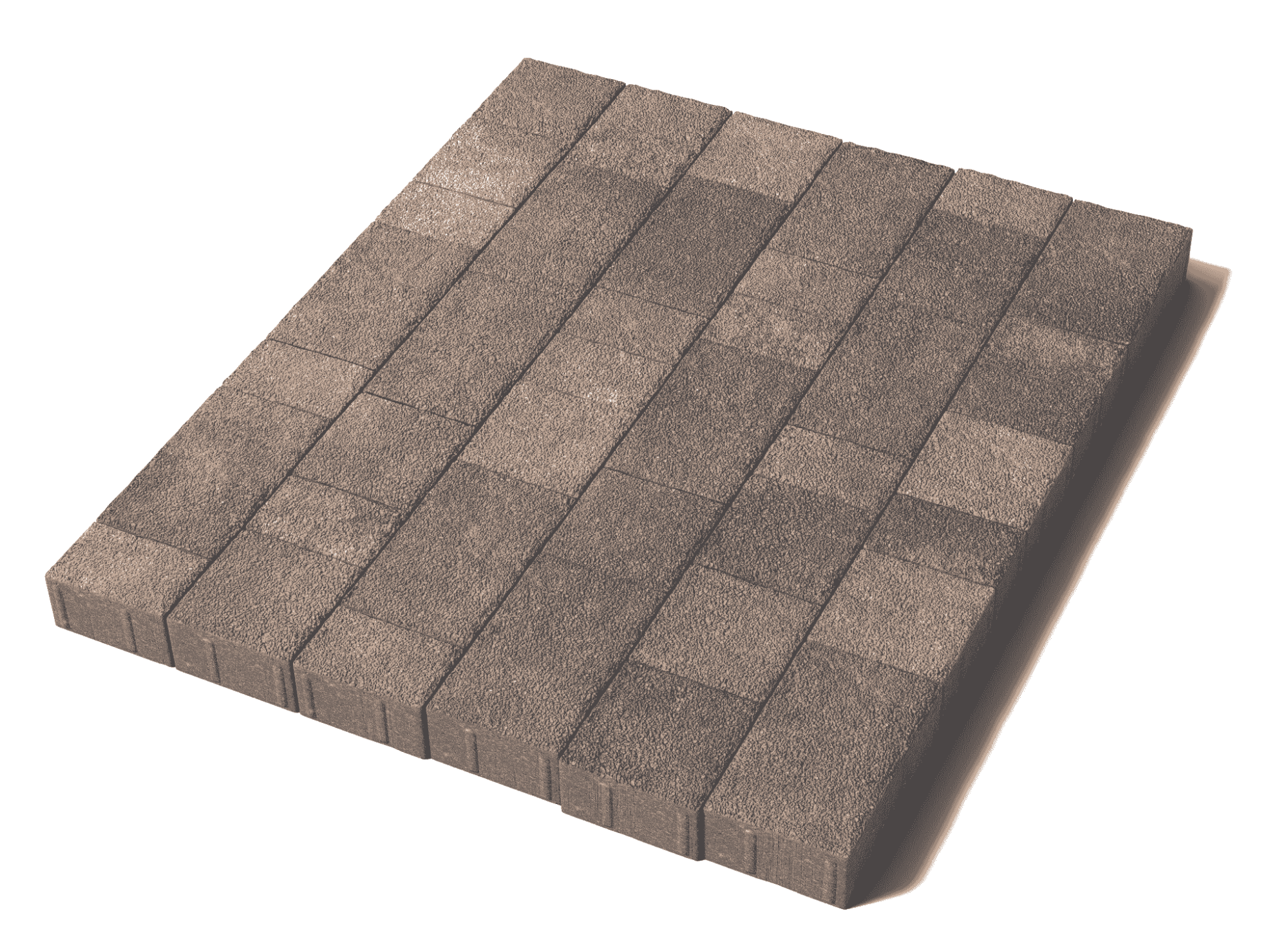 Тротуарная плитка Старый город, 80 мм, гранит, Хаски