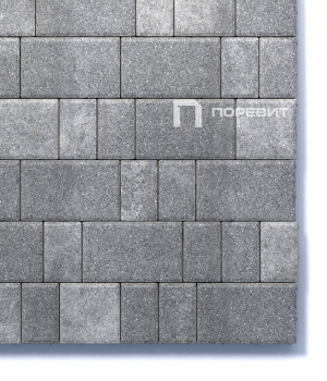 Б.1.Фсм.6 Искусственный камень - Шунгит (бело-серо-черный)