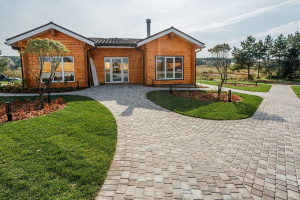 Тротуарная плитка Классико, цвет - гранит н/м листопад хаски Тротуарная плитка Классико, цвет - гранит н/м листопад хаски