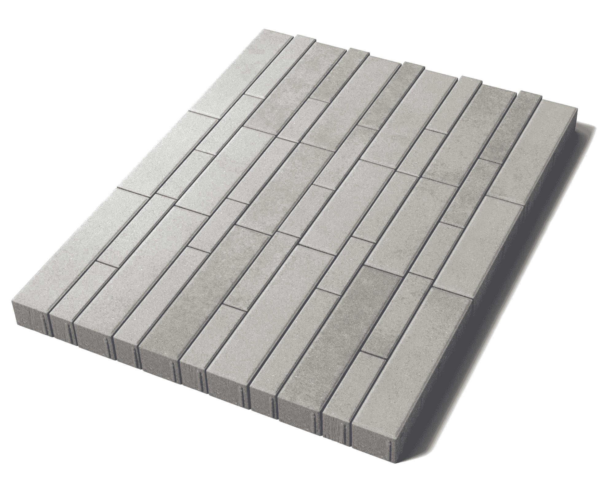 Тротуарная плитка Ригель, 80 мм, Степняк