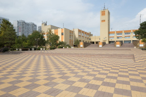 Купите тротуарную плитку Б.2.П.8 гладкая желтая